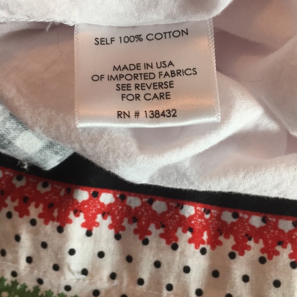 Vintage Modcloth Bea & Dot Holiday Calico Mixed Print Cotton Dress - Picture 13 of 14